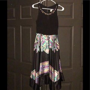 Sangria Handkerchief Dress